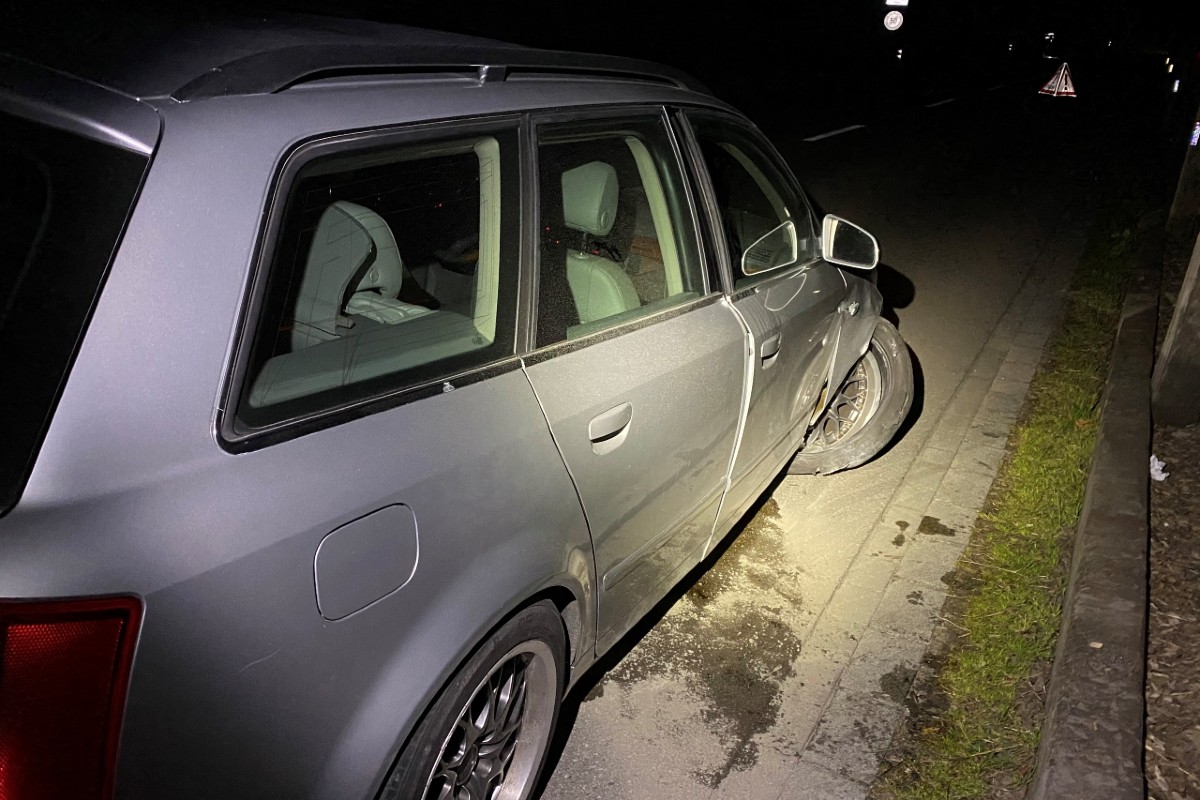 Ettenhausen TG - Mann baut unter Alkoholeinfluss Verkehrsunfall