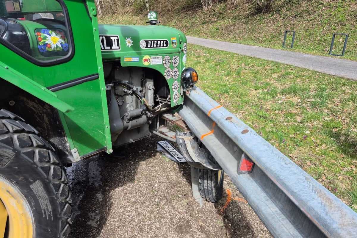 Göstling an der Ybbs – Traktorunfall mit verletztem Lenker