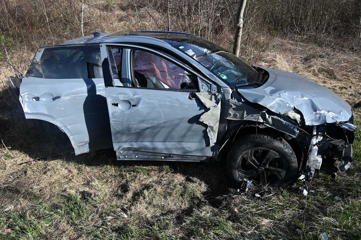 Weite SG – Totalschaden nach Unfall auf der A13