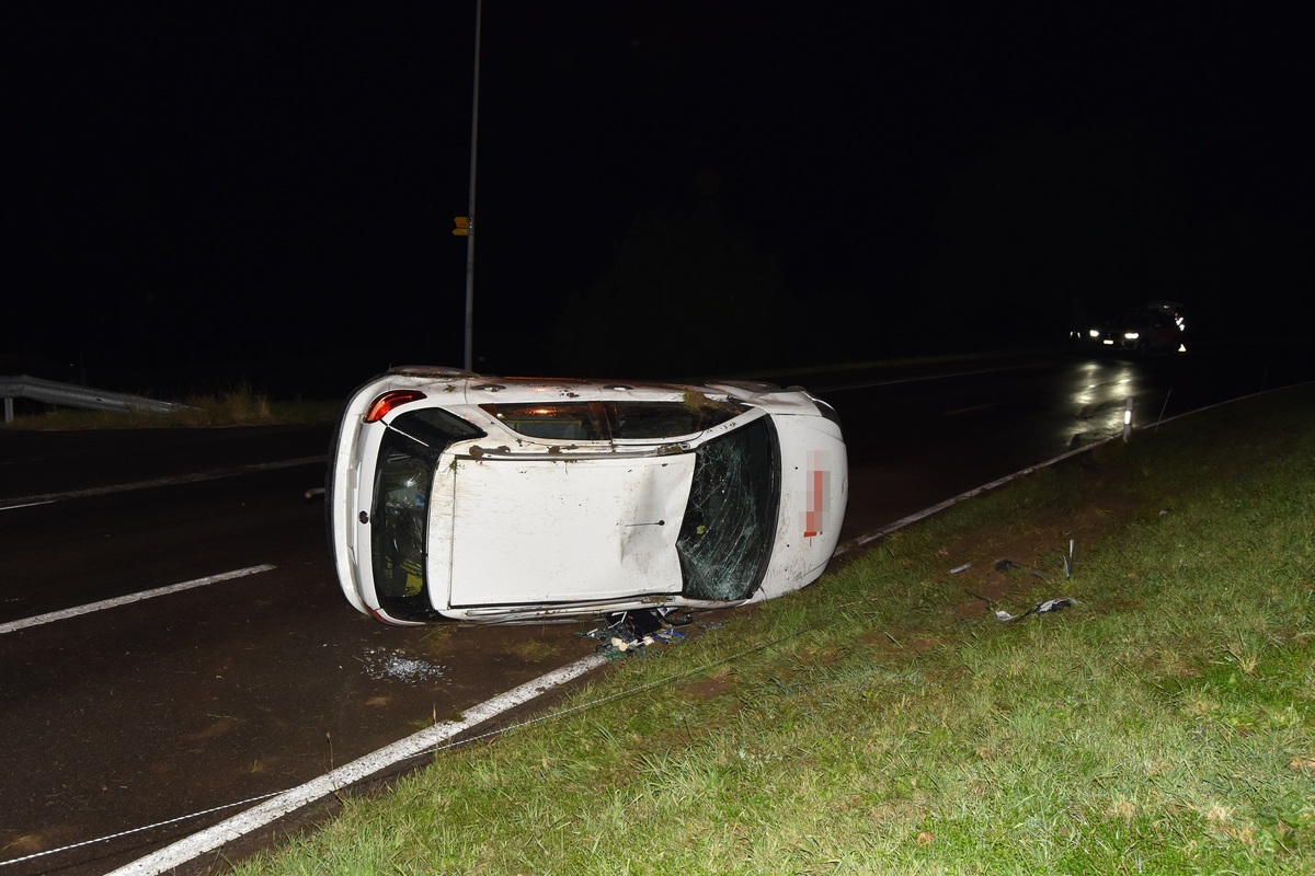 Herisau AR - Totalschaden nach Unfall 