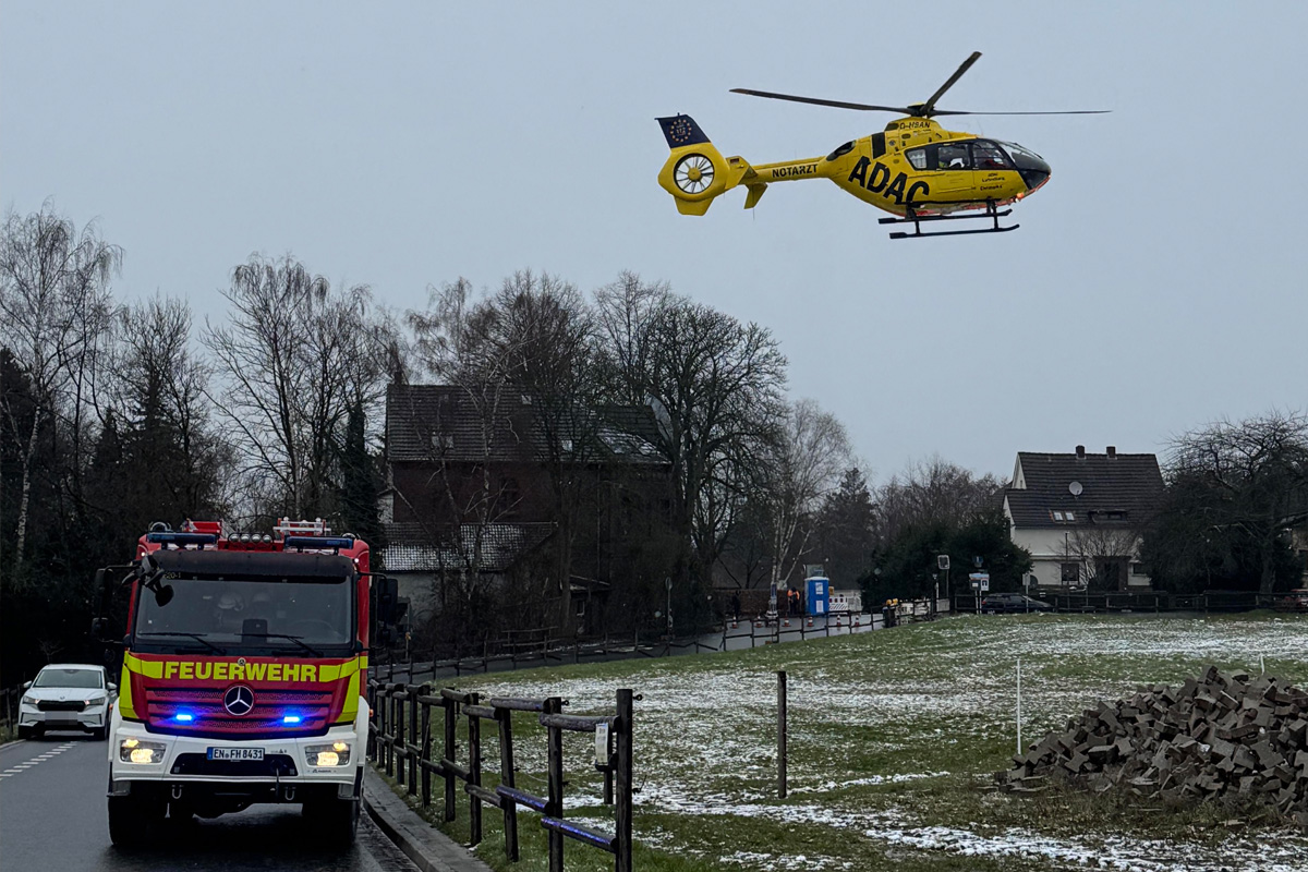 Herdecke – Reiterin nach Sturz schwer verletzt