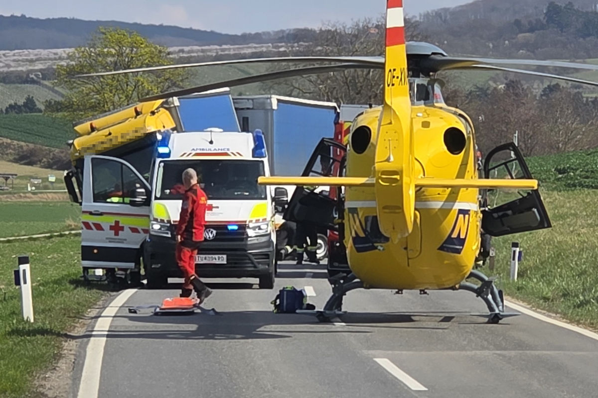 Tulbing – Unfall beim Überholen eines Lkw