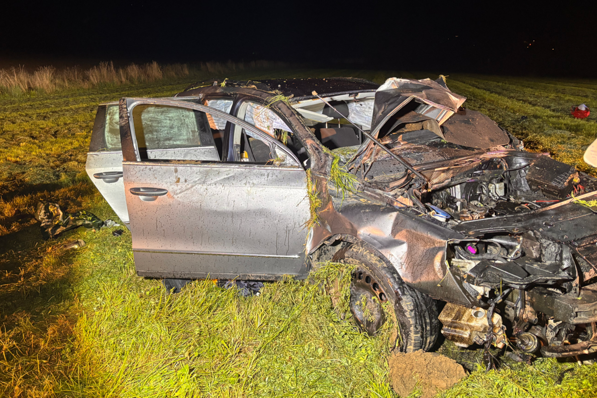 Stein am Rhein SH – Auto überschlägt sich bei Unfall mehrfach