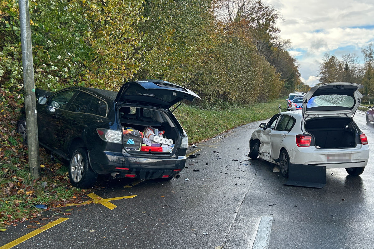 Diessenhofen TG – Frau und Kind bei Unfall verletzt