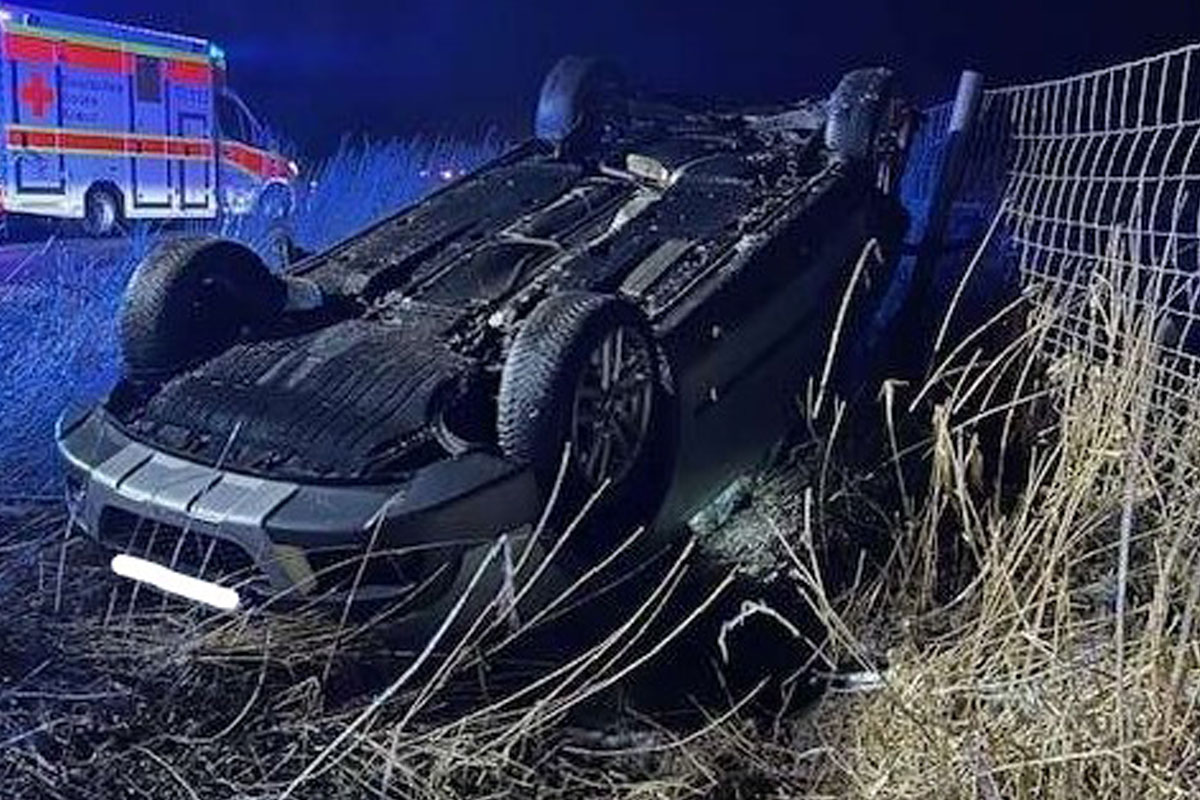 A31 Weener – Fahrer bei schwerem Unfall lebensgefährlich verletzt