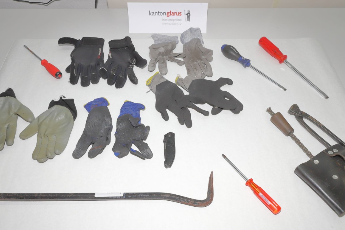 Glarus - Mutmasslicher Einbrecher verhaftet