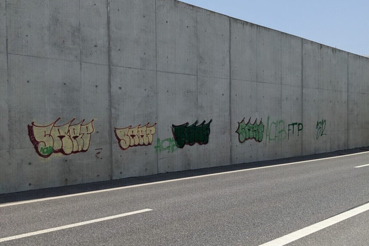 A6 Thun & Frutigen BE – Einschränkungen wegen Unterhalt und Graffitientfernung