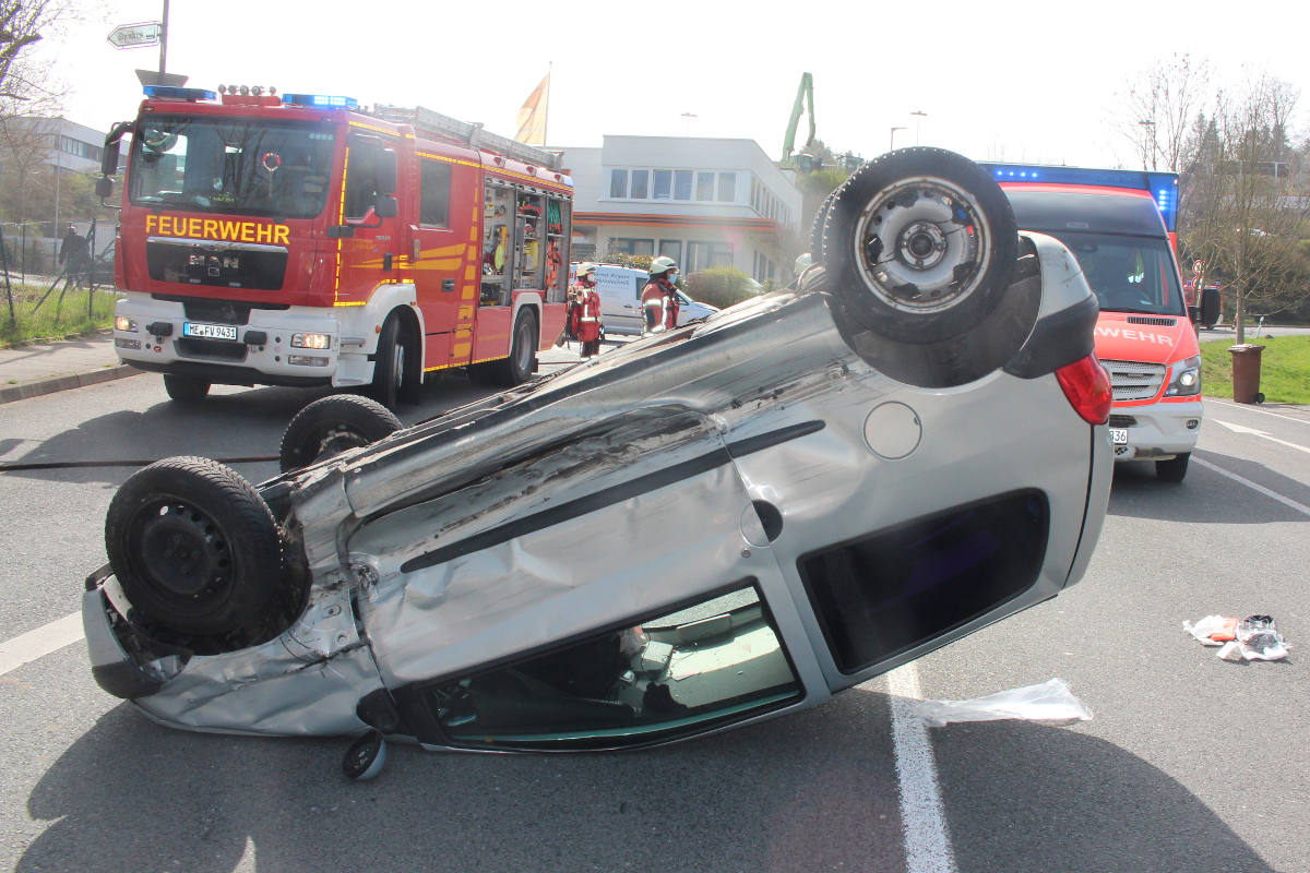 Velbert – Bei Unfall schwer verletzt