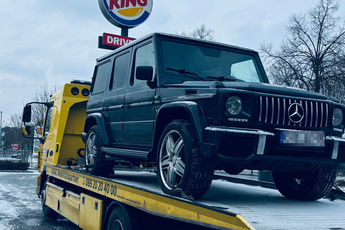 Gelsenkirchen – Mercedes G-Klasse bei Kontrolle sichergestellt