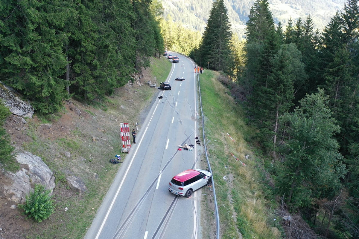 Drama in San Carlo GR – Zwei Personen bei schrecklichem Verkehrsunfall verstorben