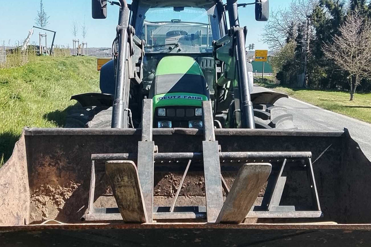 Wölfersheim – Mehrere Verstöße bei Traktor Gespann