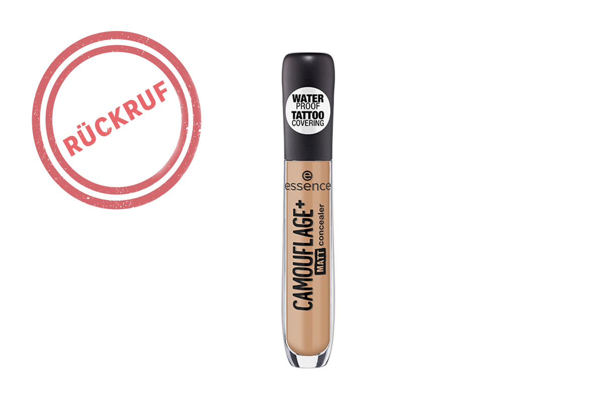 Abdeckstift von Essence wird zurückgerufen 