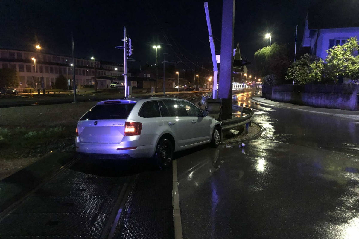 Murten FR – Verkehrsunfall mit einer verletzten Person