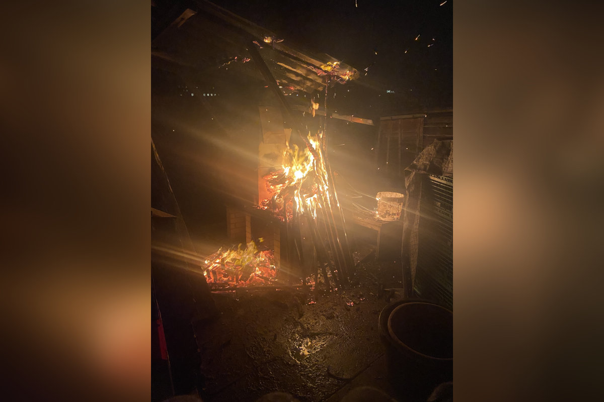 Stadt St. Gallen: Brand in einem Unterstand