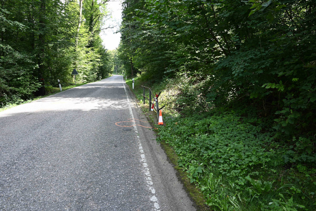 Flawil SG – Alkoholisiert mit Motorrad verunfallt