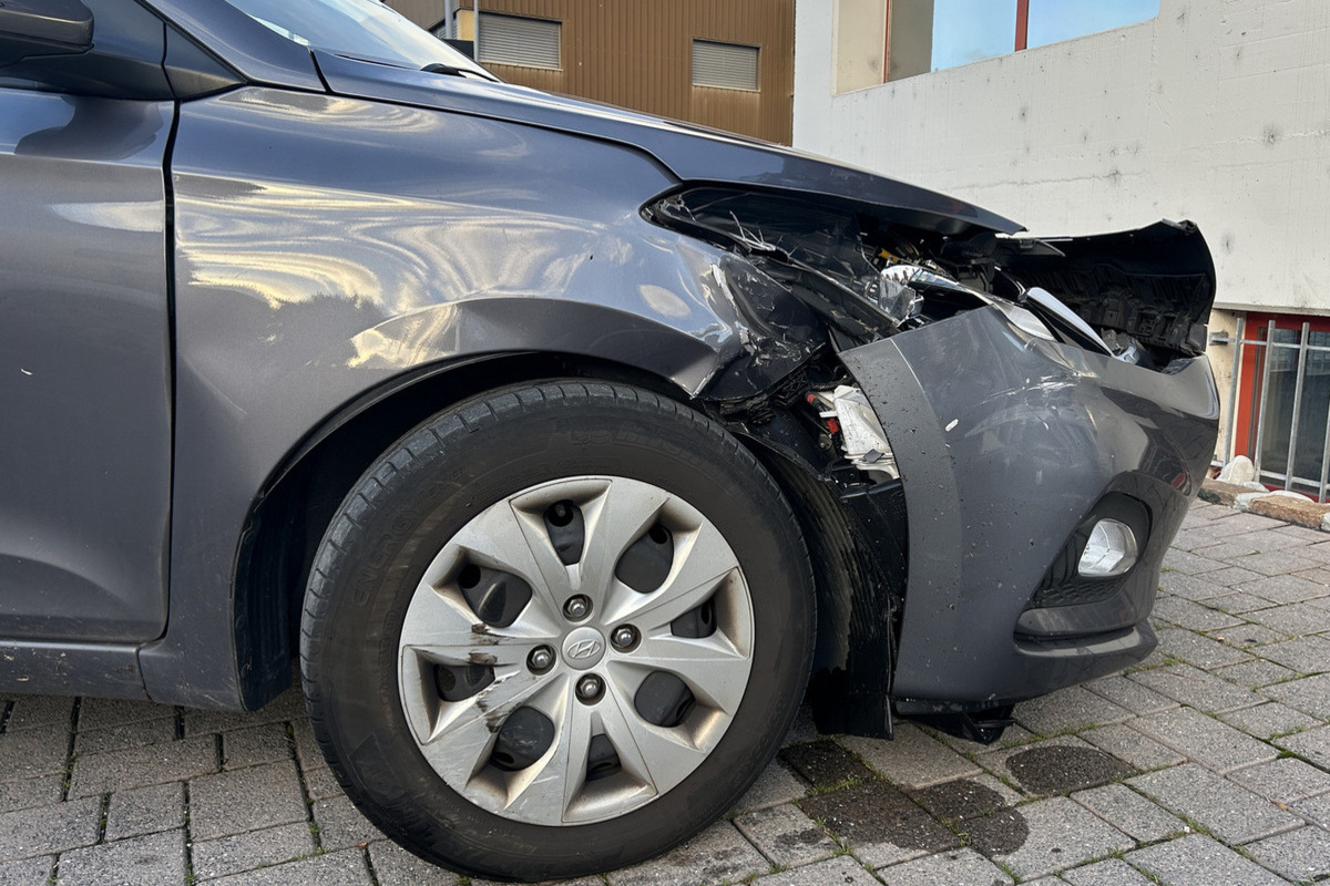 Triesen FL – Unfall im Kreuzungsbereich