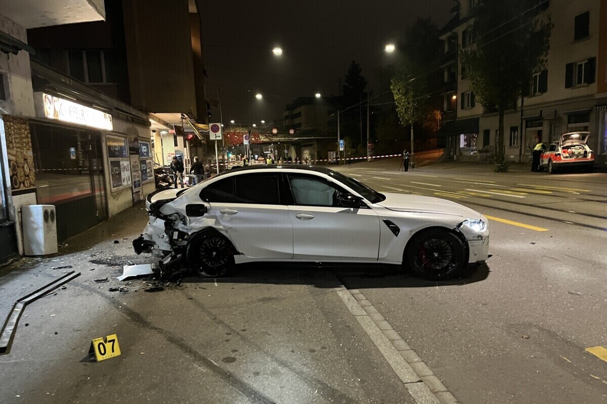 Zürich – Junglenker verunfallt - Verdacht auf ein Raserdelikt