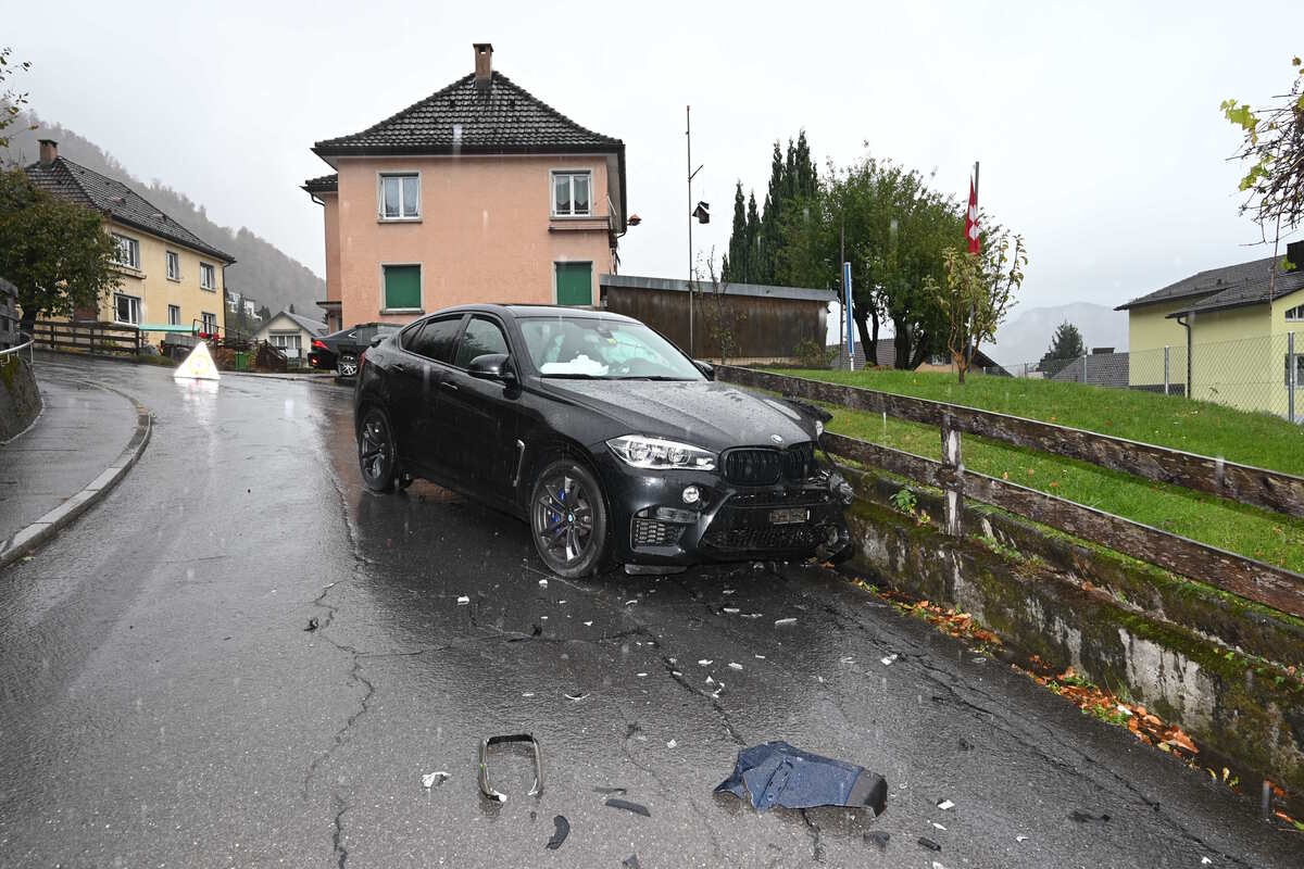 Sargans SG - Autofahrer verursacht alkoholisiert einen Unfall