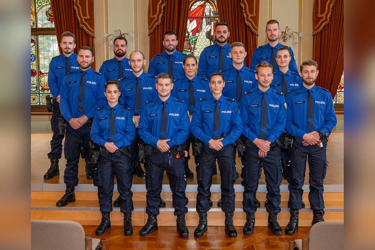 Frauenfeld TG – Polizistinnen und Polizisten vereidigt