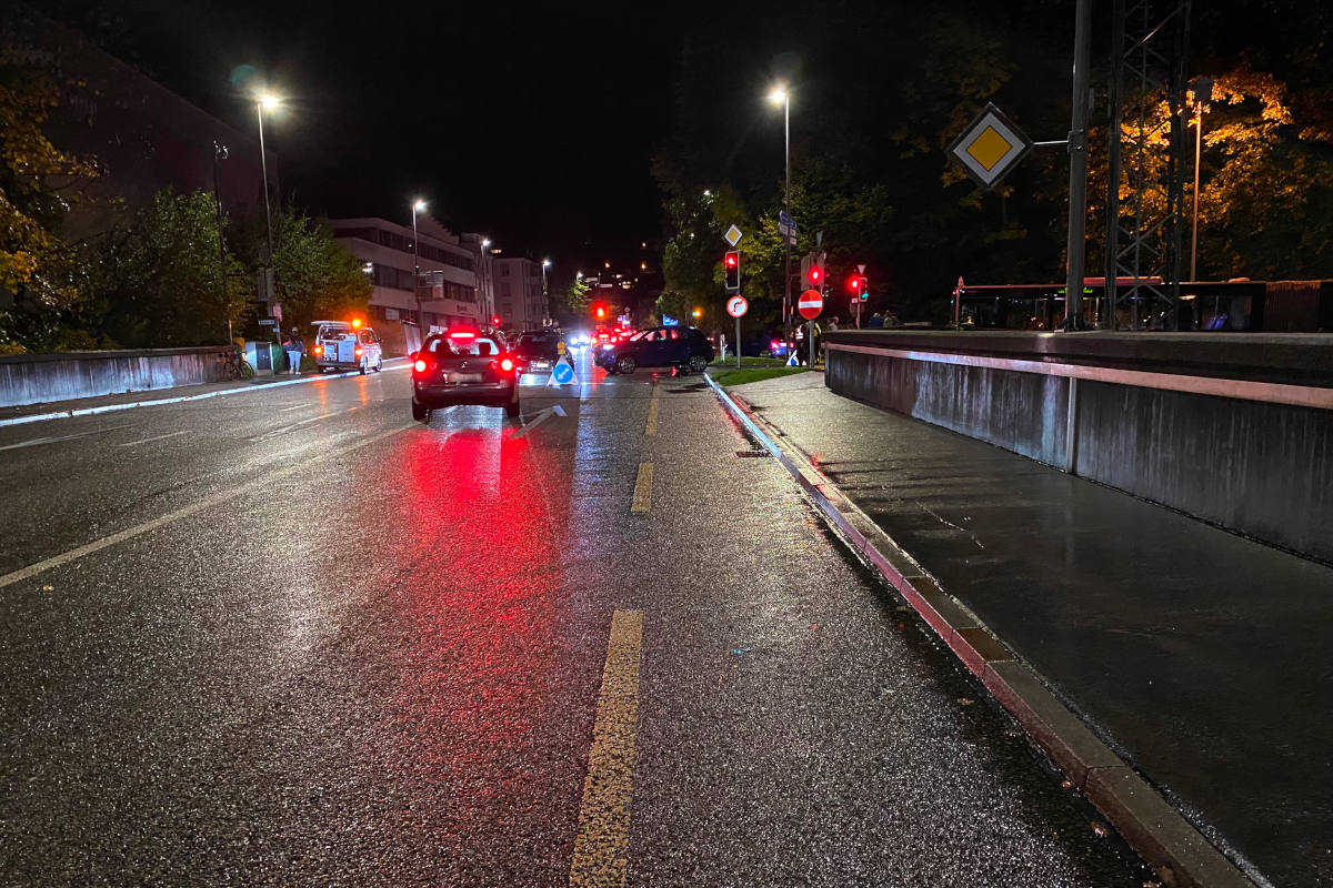 Stadt St. Gallen – Verletzter Velofahrer nach Kollision