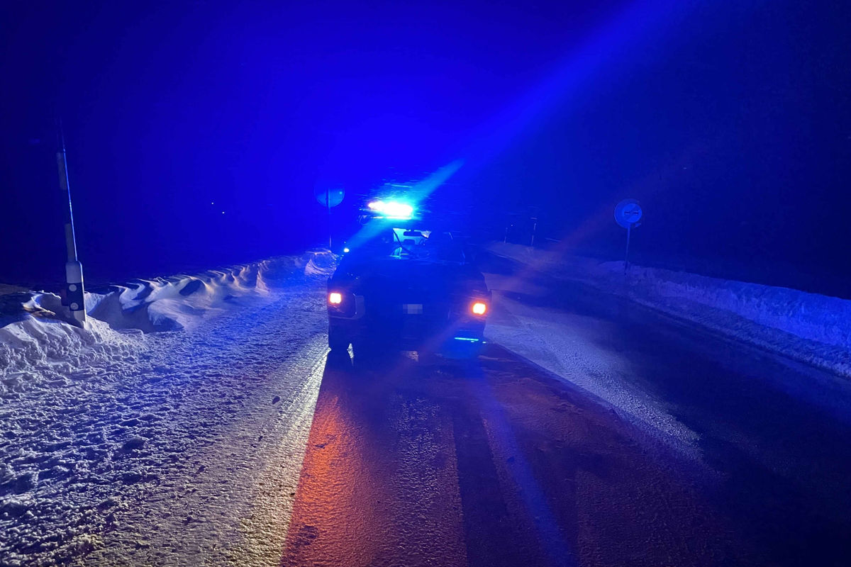 Casaccia GR – Drei Verletzte bei Verkehrsunfall auf vereister Strasse