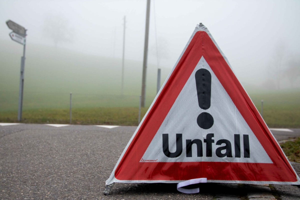 Gamprin-Bendern FL - Unfall heute endete glimpflich