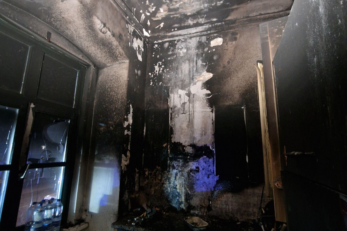 Wieselburg – Frau nach Küchenbrand gerettet