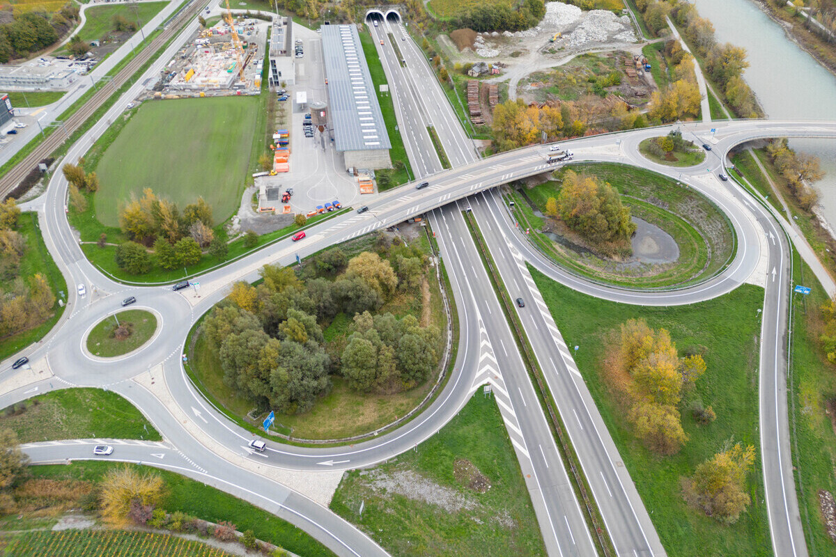 A9 Sion-Ost – Sierre-Ost wird umfassend erneuert – Einschränkungen ab Juni 2025