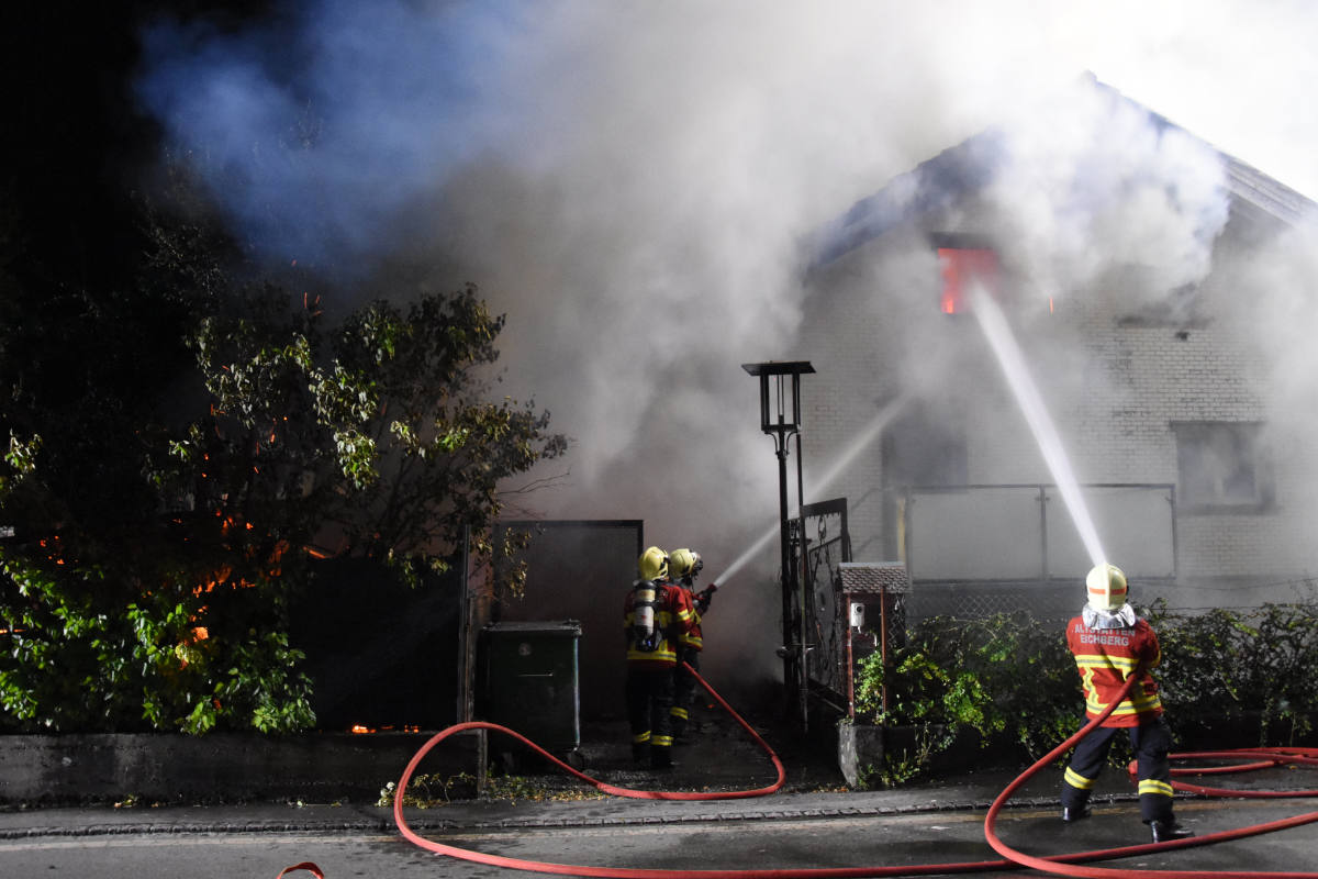 Altstätten SG – Brand in Einfamilienhaus – Zeugen gesucht