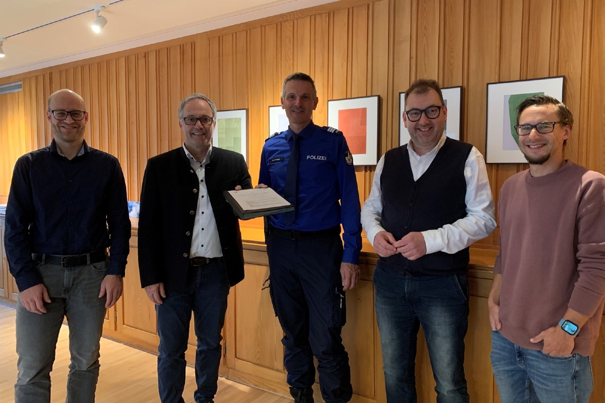 Domat/Ems GR - Die Kantonspolizei übernimmt gemeindepolizeiliche Aufgaben