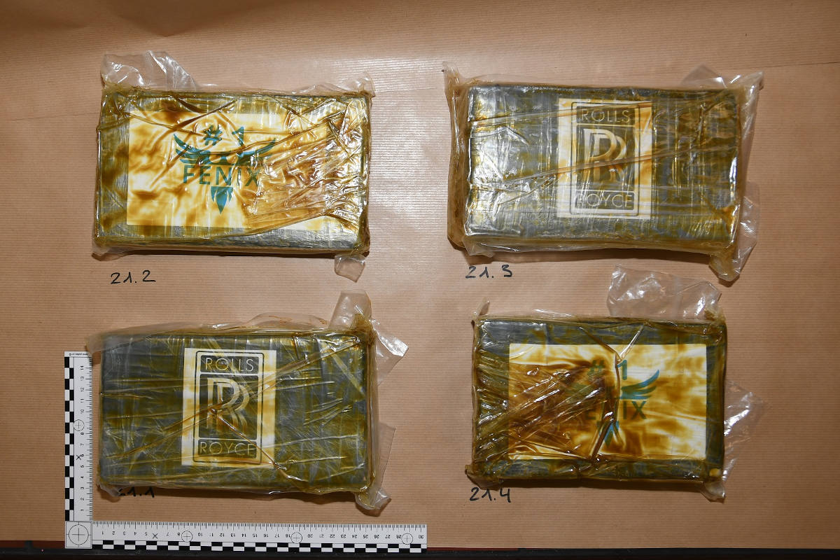 Kanton Aargau – Kokain im Wert einer halben Million Franken sichergestellt