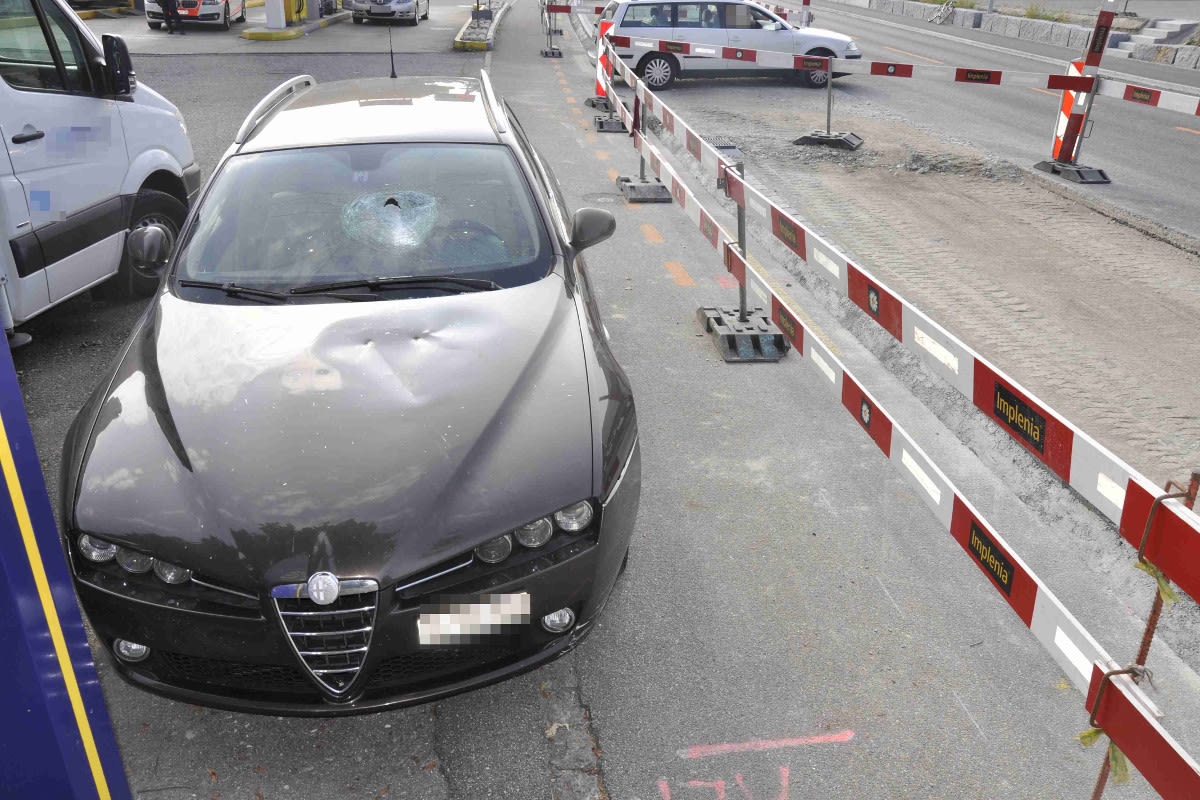 Biberist SO - Auto massiv beschädigt - Zeugenaufruf