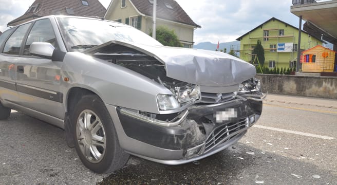 Auffahrcrash in Zuchwil