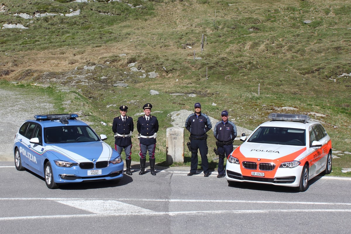 Graubünden GR - Grenzübergreifende Motorradunfallprävention 