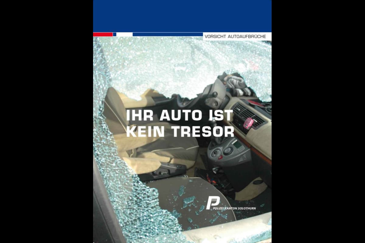 Grenchen/Bettlach: Mehrere Autos aufgebrochen - Zeugenaufruf