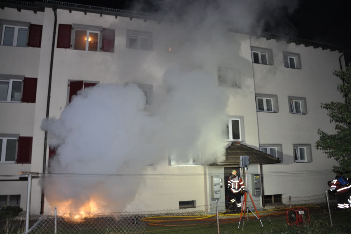Zuchwil SO - Mehrfamilienhaus nach Kellerbrand unbewohnbar