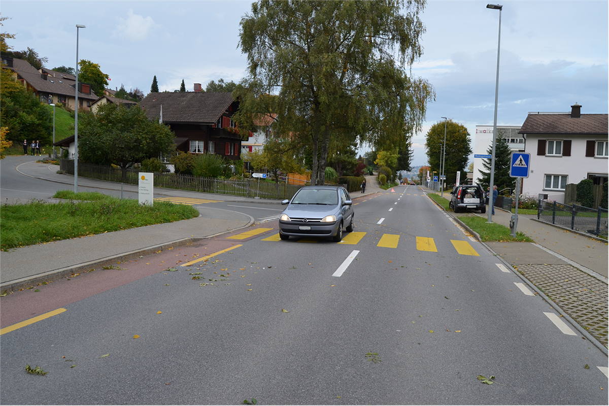 Herisau AR - Fussgängerin verletzt