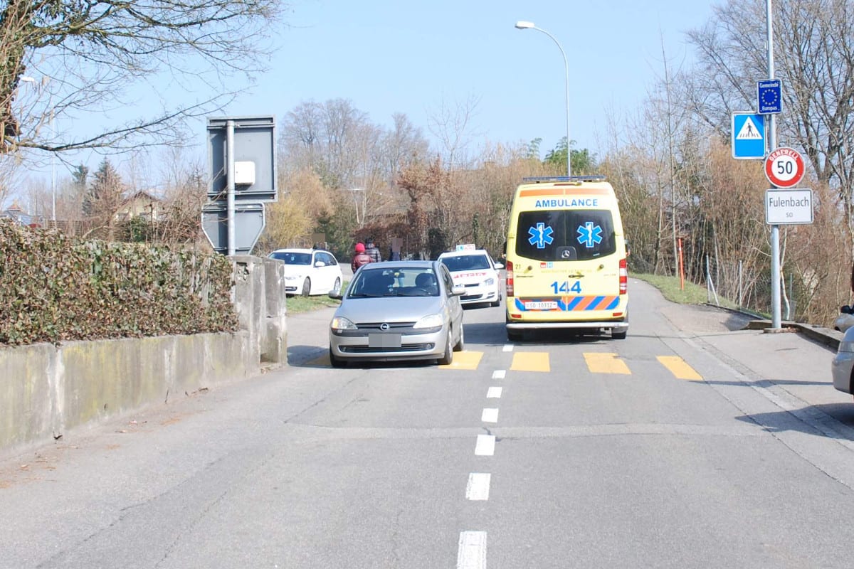 Fussgängerin in Fulenbach von Auto erfasst