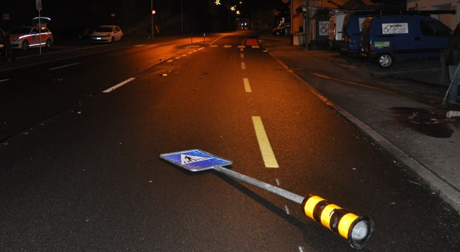 Nach Kollision in Trimbach einfach aus dem Staub gemacht