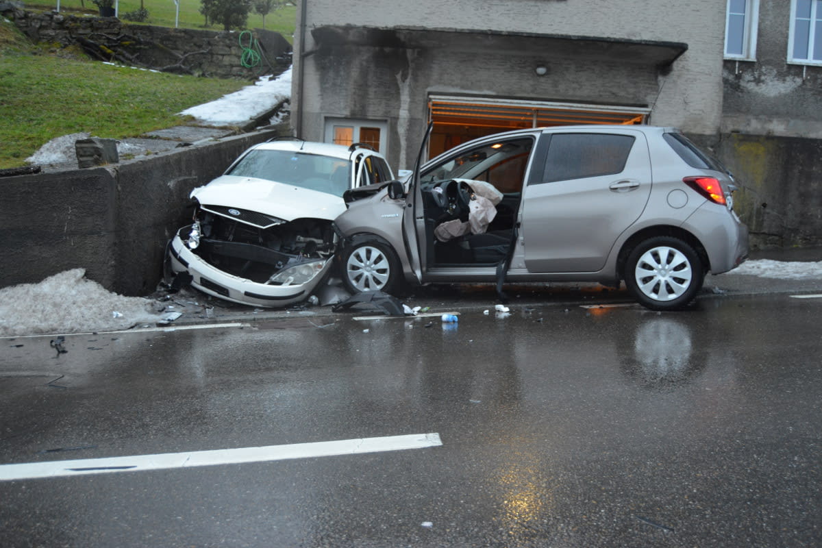 Lutzenberg AR - Hustenanfall führt zu Selbstunfall