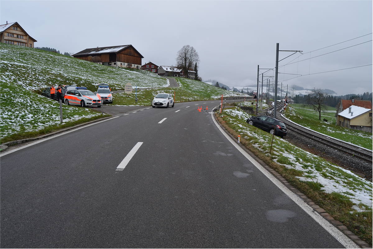 Urnäsch AR – Auffahrkollision