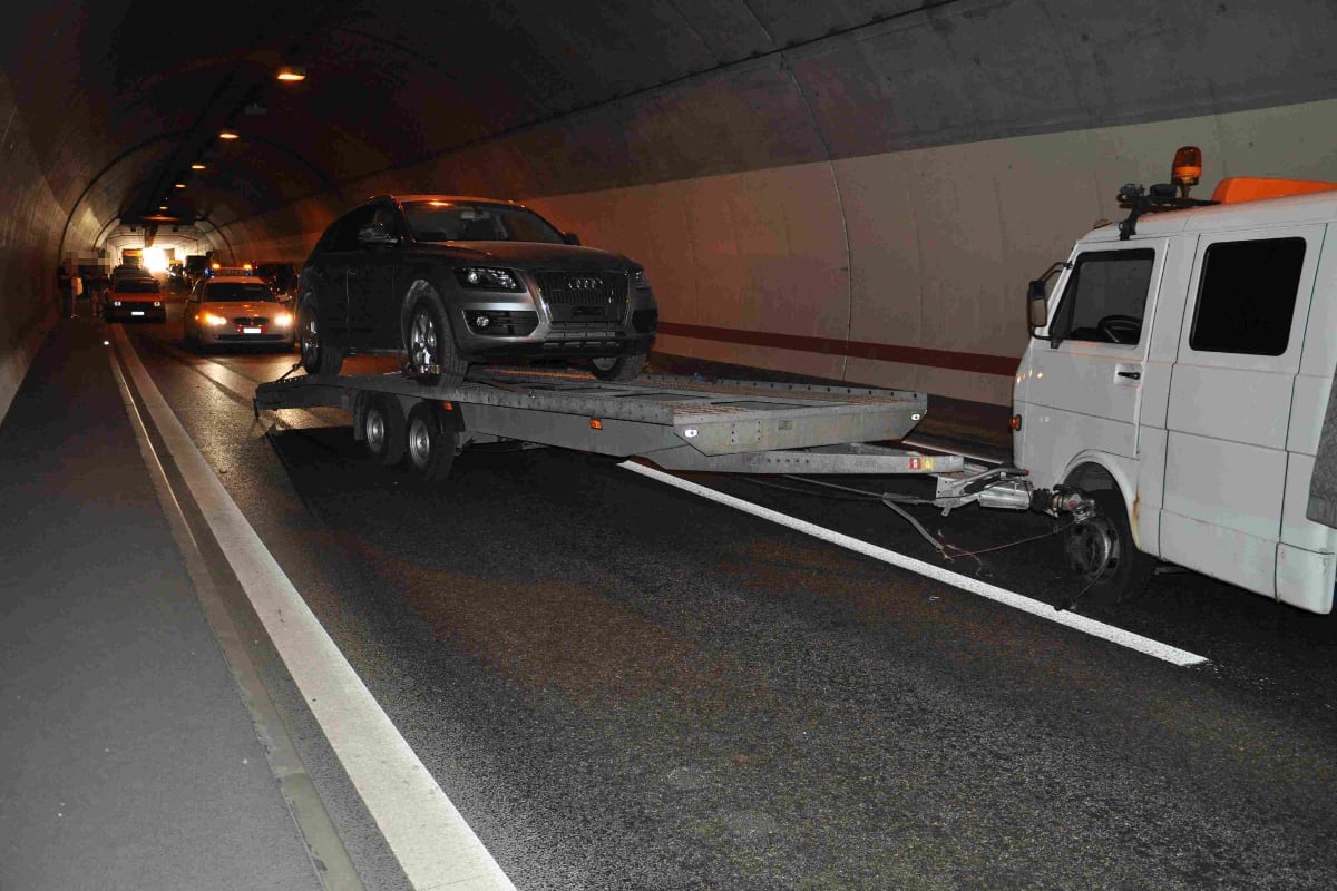 Solothurn: Unfall im Birchitunnel führte zu Tunnelsperrung