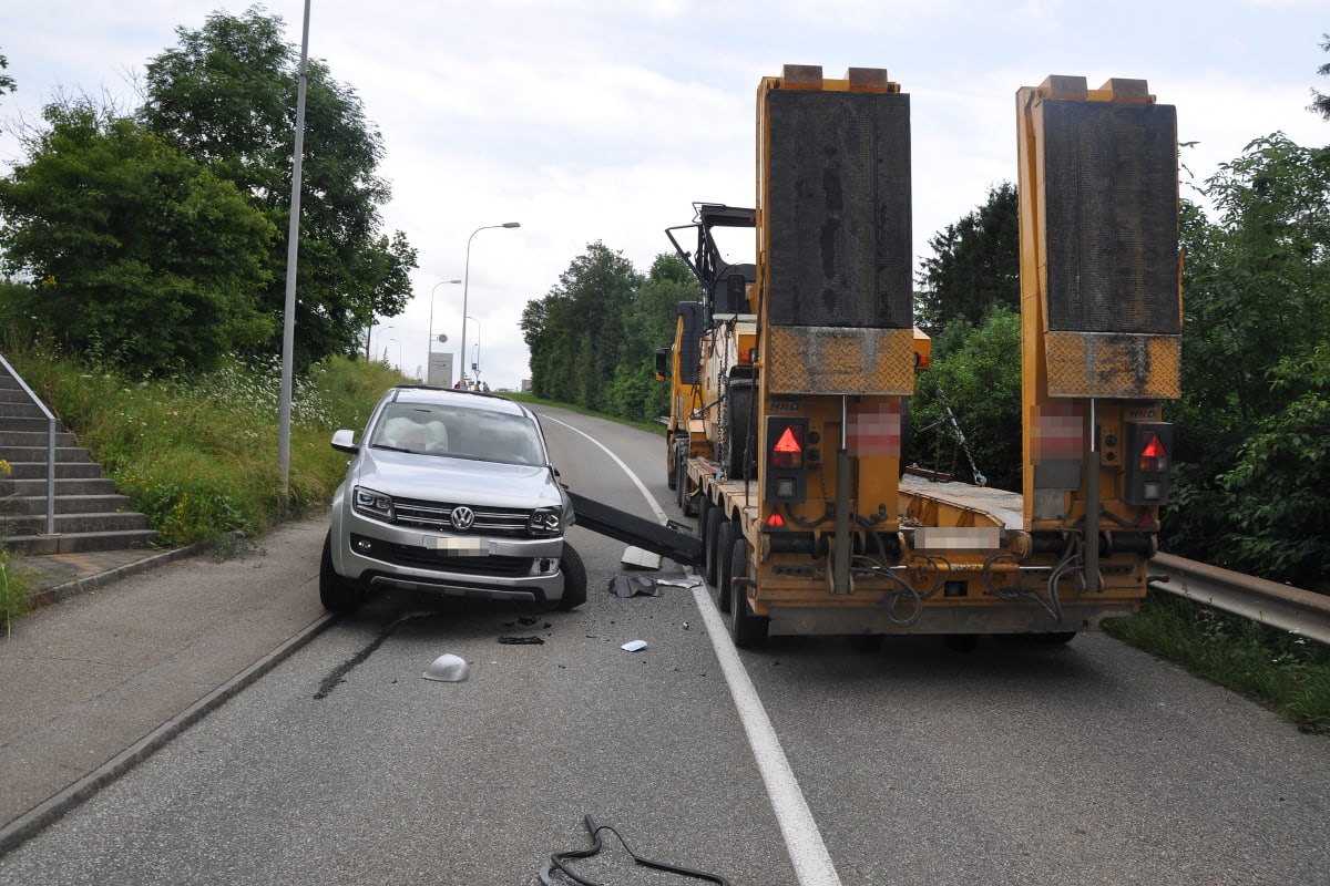 Fehleinschätzung führt zu Verkehrsunfall in Oensingen