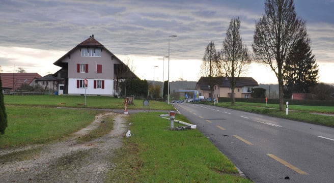 Fahrerflucht in Subingen