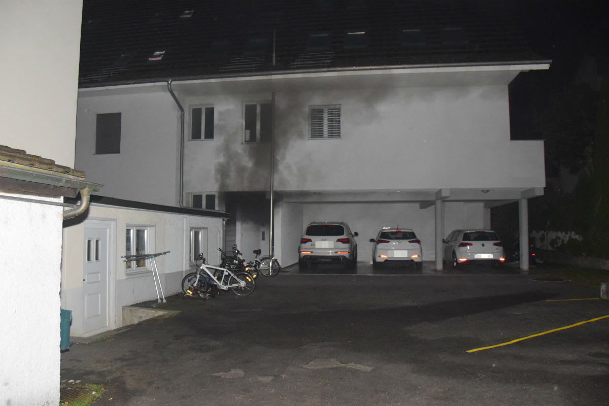 Starrkirch-Wil SO - Starke Rauchentwicklung in einem Mehrfamilienhaus