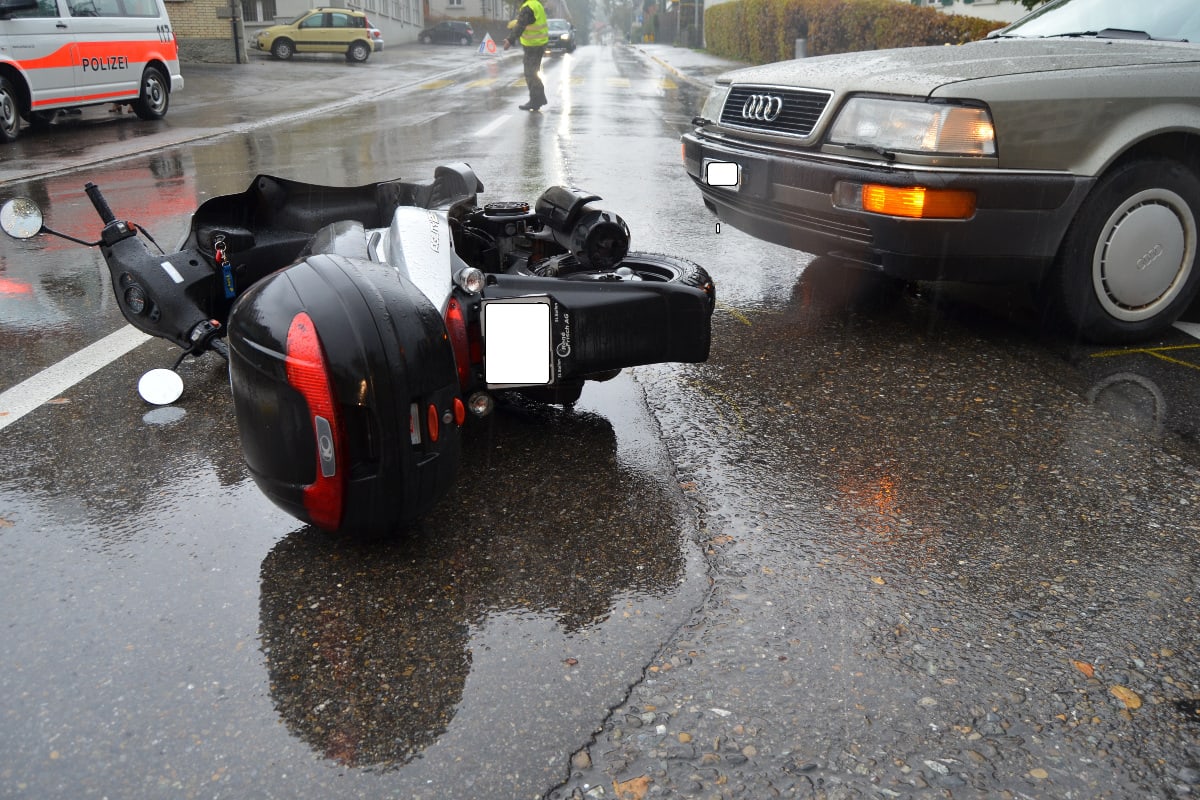 Verkehrsunfall in Heiden