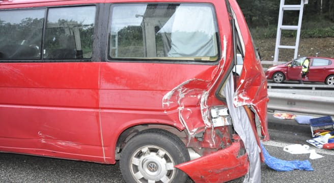 Hägendorf: Mann verletzt sich bei Kollision auf der A2