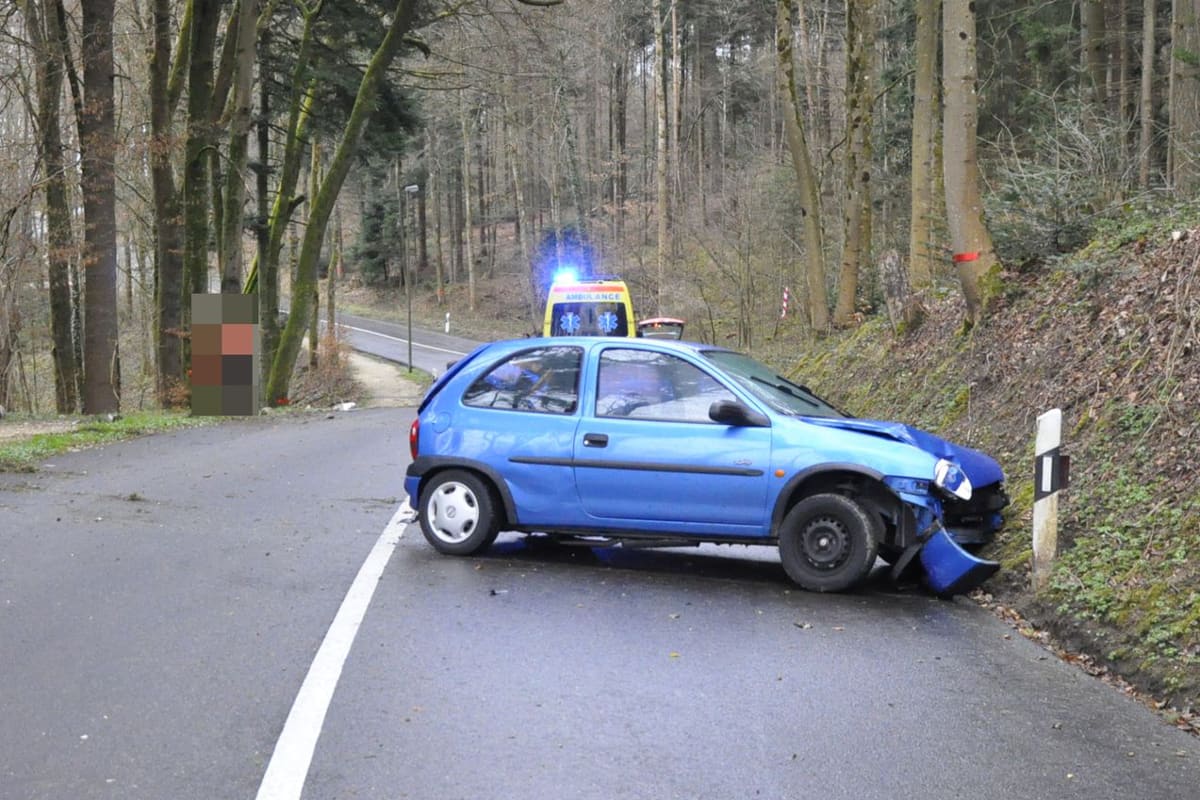 Vier Verletzte nach Alleincrash in Dulliken