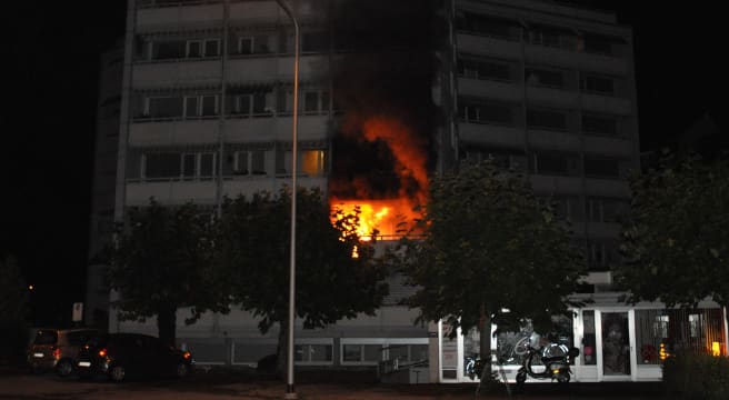 Balkonbrand in Solothurn
