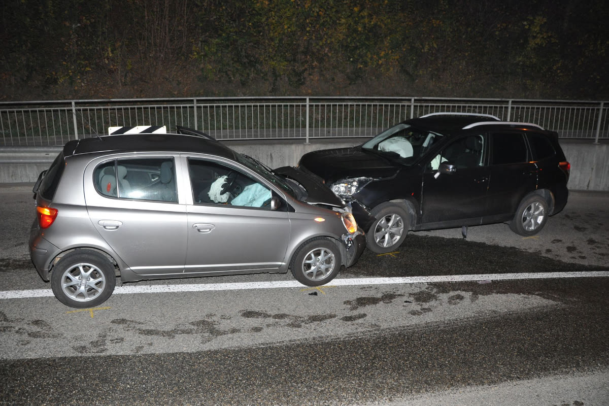 Frontalcrash in Luterbach